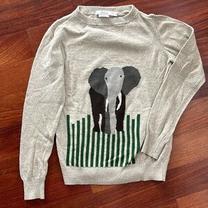 Elephant Graphic Sweater